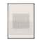 Designart - Minimal Geometric Lines And Squares V - Modern Canvas Wall Art Print in Black Frame